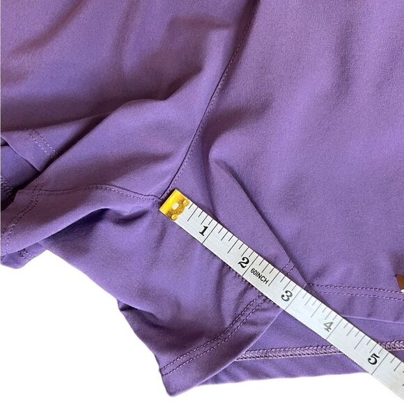 Brooks ath left shorts, purple size medium - Picture 10 of 11